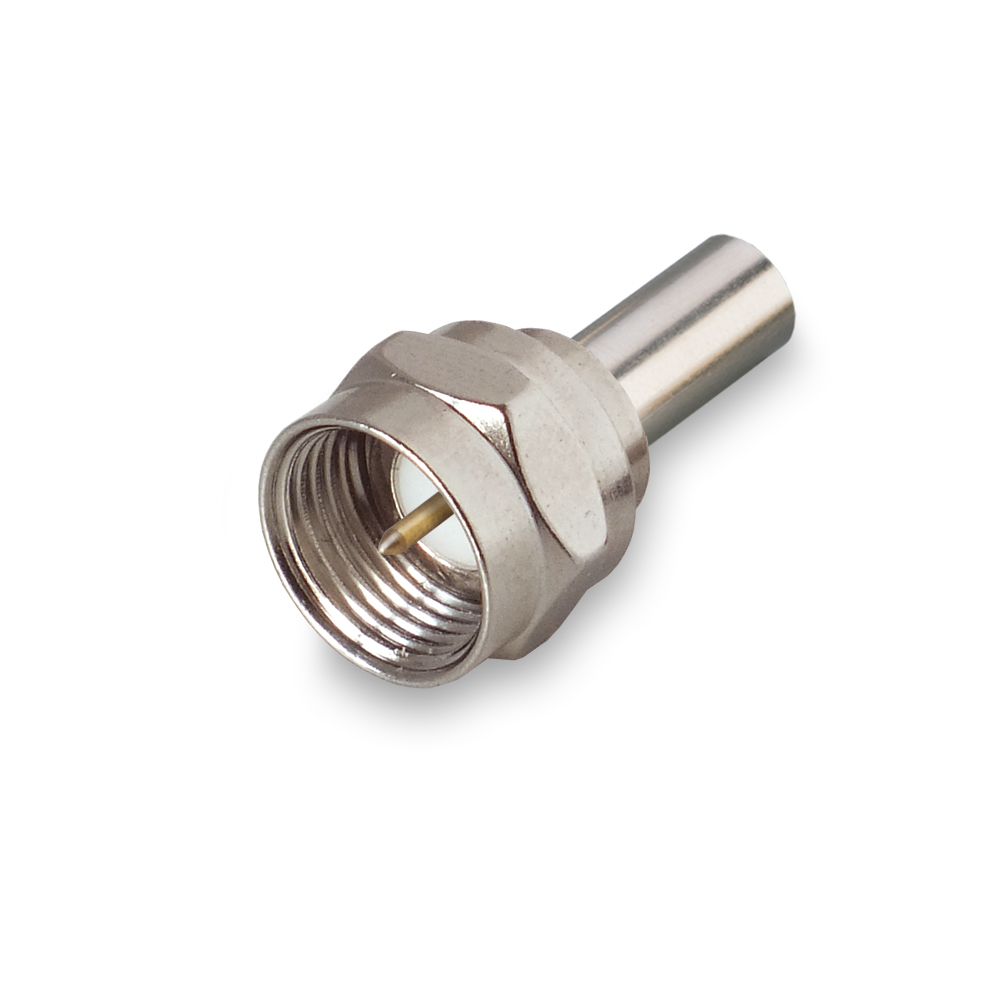 Разъем F(male) на кабель RG-58, обжимной