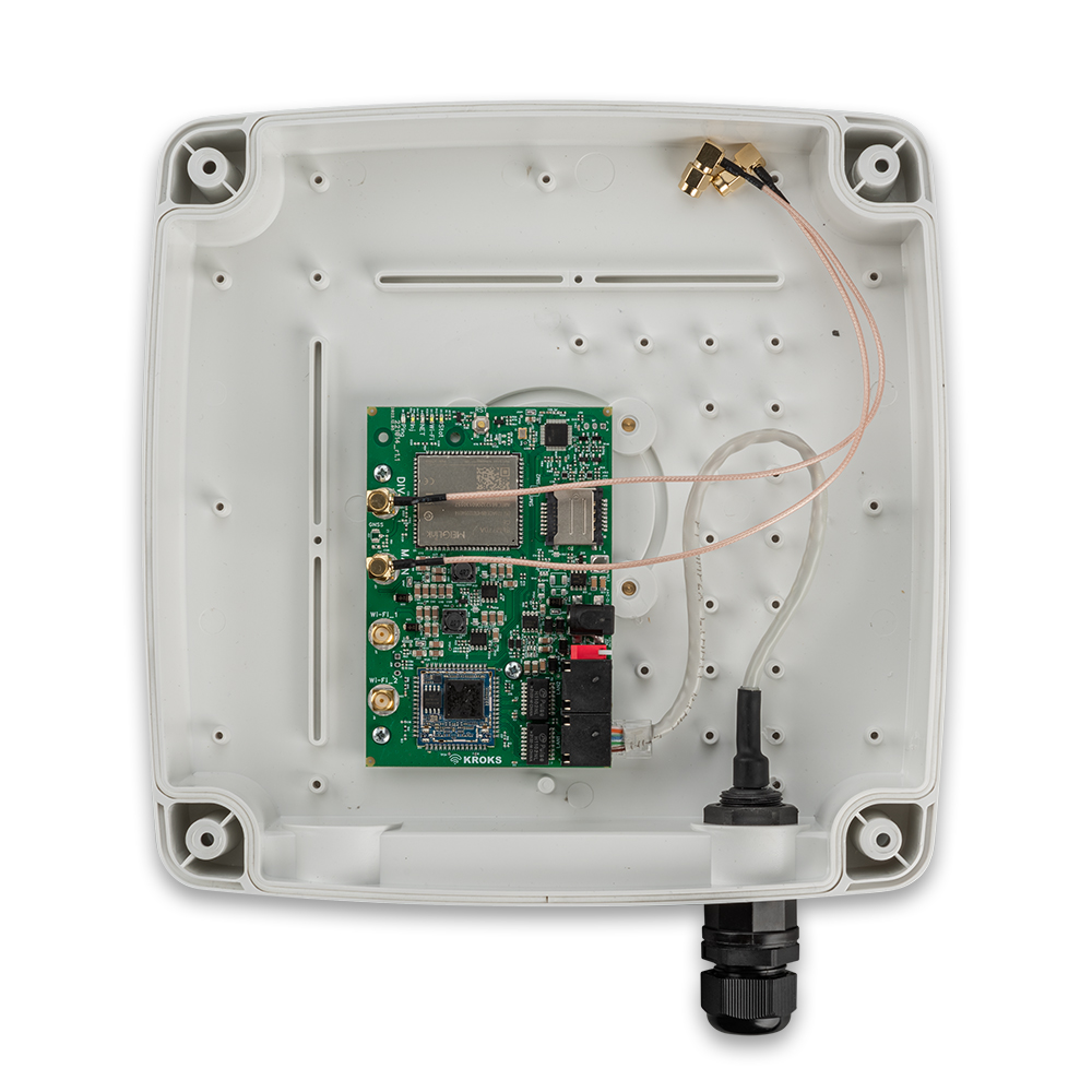 Роутер Kroks Rt-Ubx RSIM m4 с модемом LTE cat.4 и SIM-инжектором