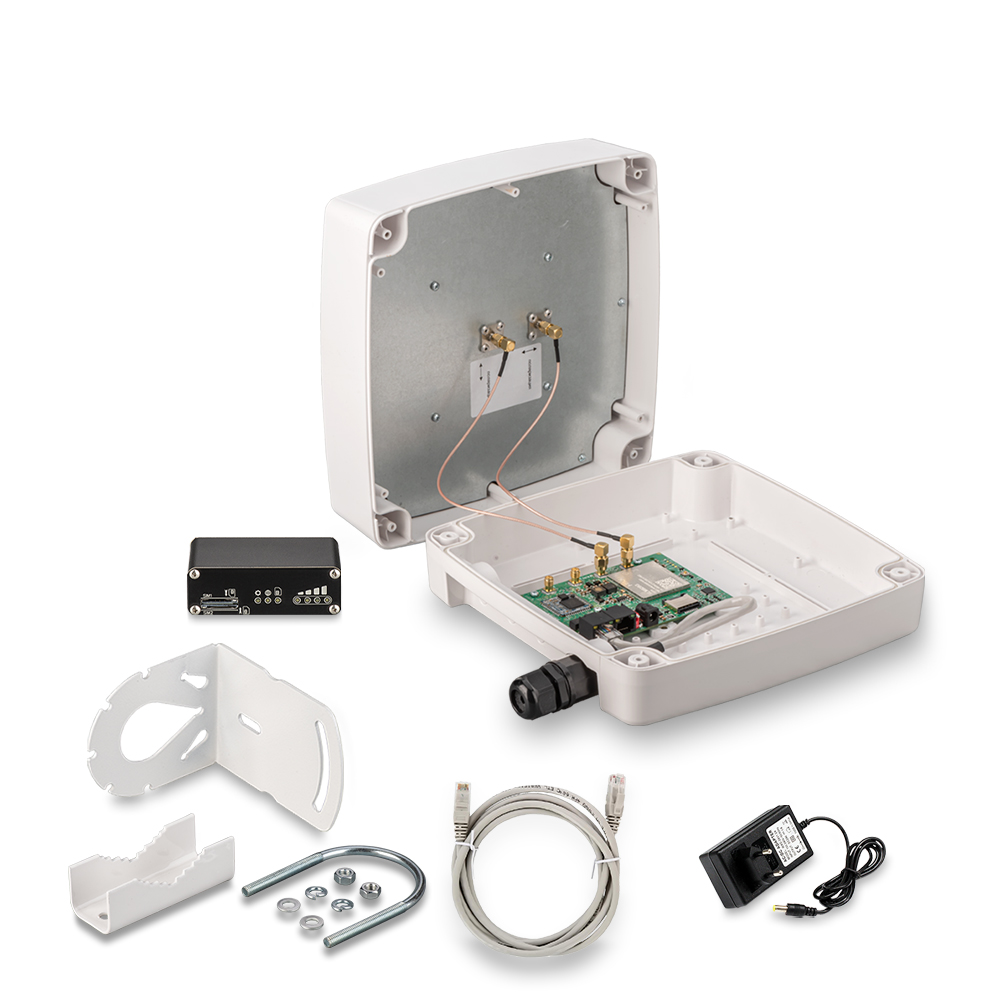 Роутер Kroks Rt-Ubx RSIM m6 с модемом LTE cat.6 и SIM-инжектором