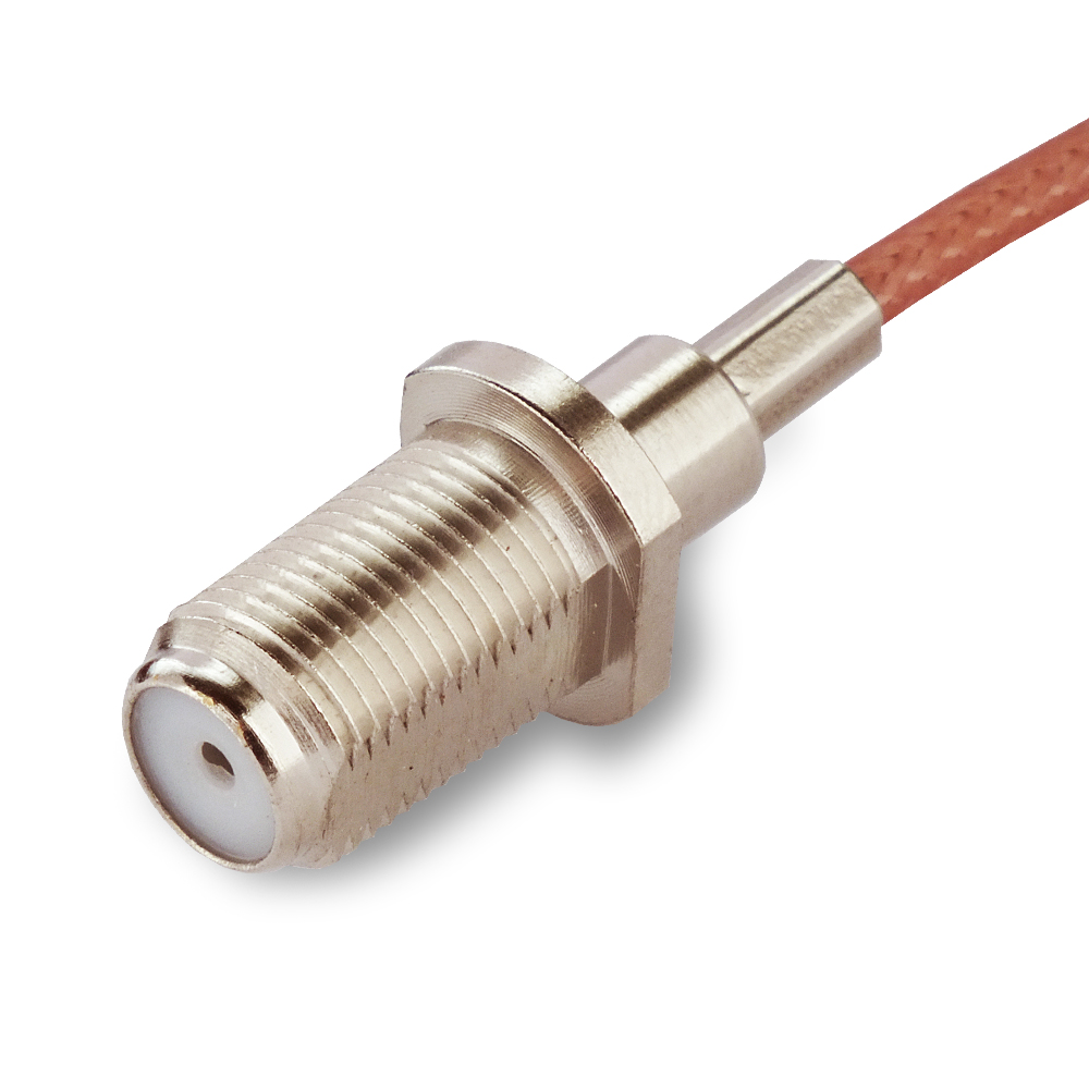 Разъем F(female) на кабели RG-174, RG-316, обжимной