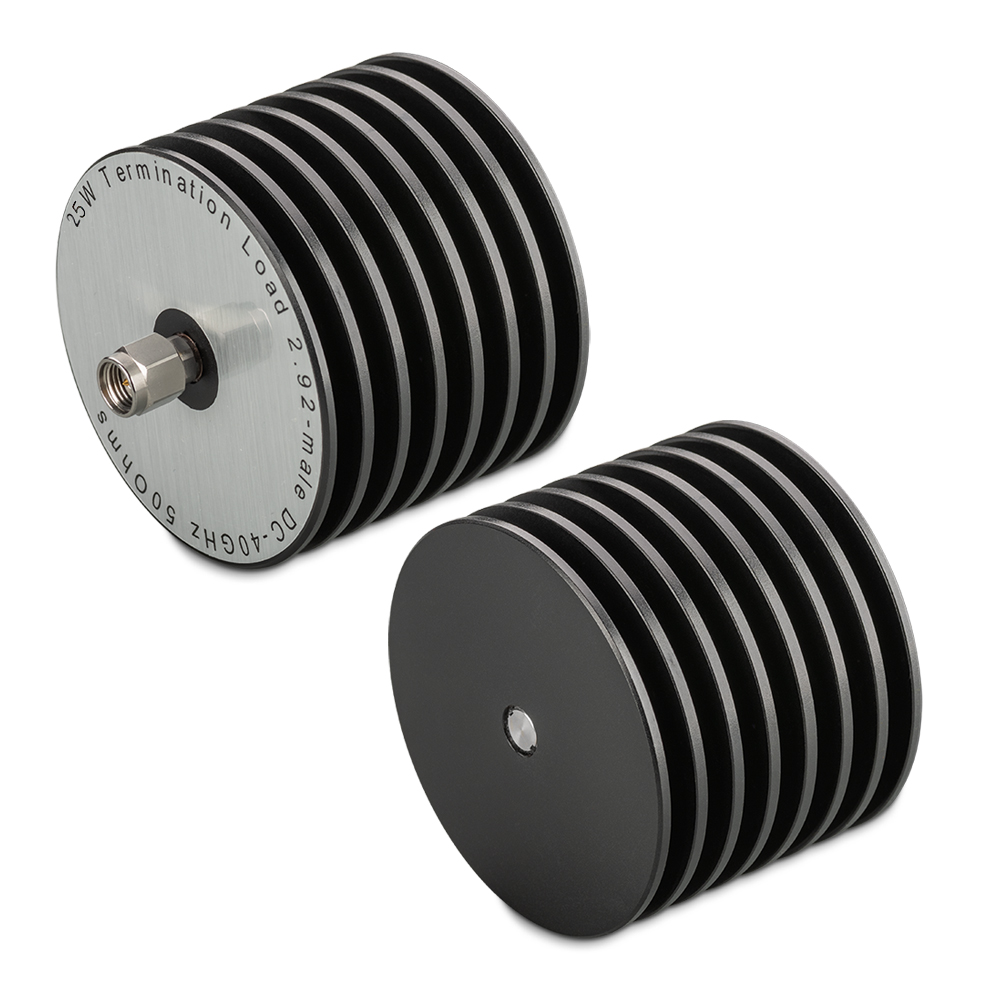 Нагрузка согласованная 2.92 mm(male) до 40 ГГц, до 25 Вт TWT2.92-25-40G