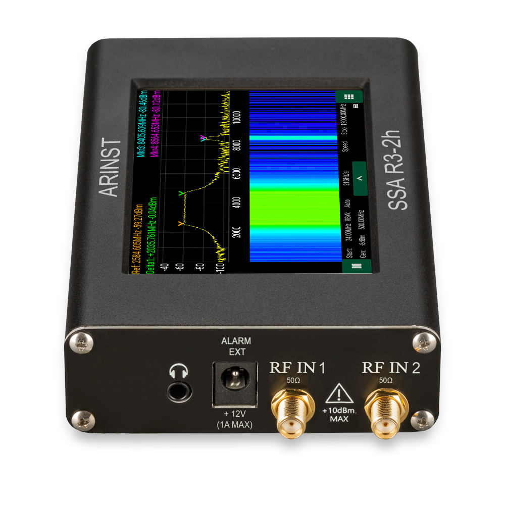 Arinst SSA R3-2ih двух портовый анализатор спектра, 138МГц - 8,7ГГц