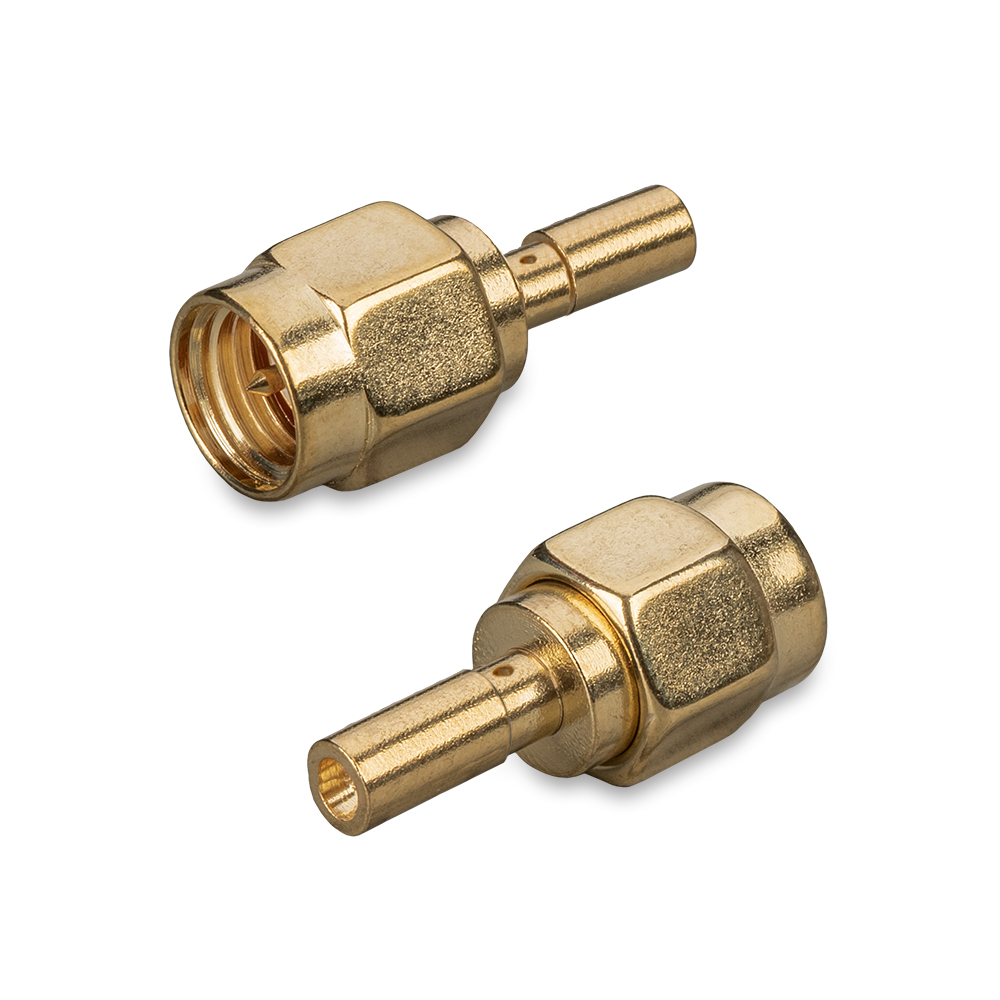 Разъем SMA (male) T под пайку на кабель RG-405 до 18 ГГц, rev.T