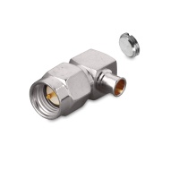 Разъем SMA(male) на кабель RG-402, угловой, rev.Y
