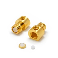 Разъем SMP(female) на кабель RG-405, rev.Y