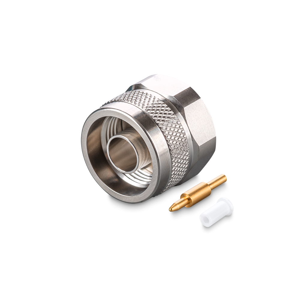 Разъем N(male) на кабель RG-402, до 12 ГГц, rev.Y