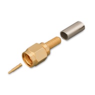 Разъем SMA(male) на кабель RG-174/RG-316/LMR-100, обжимной, rev.H