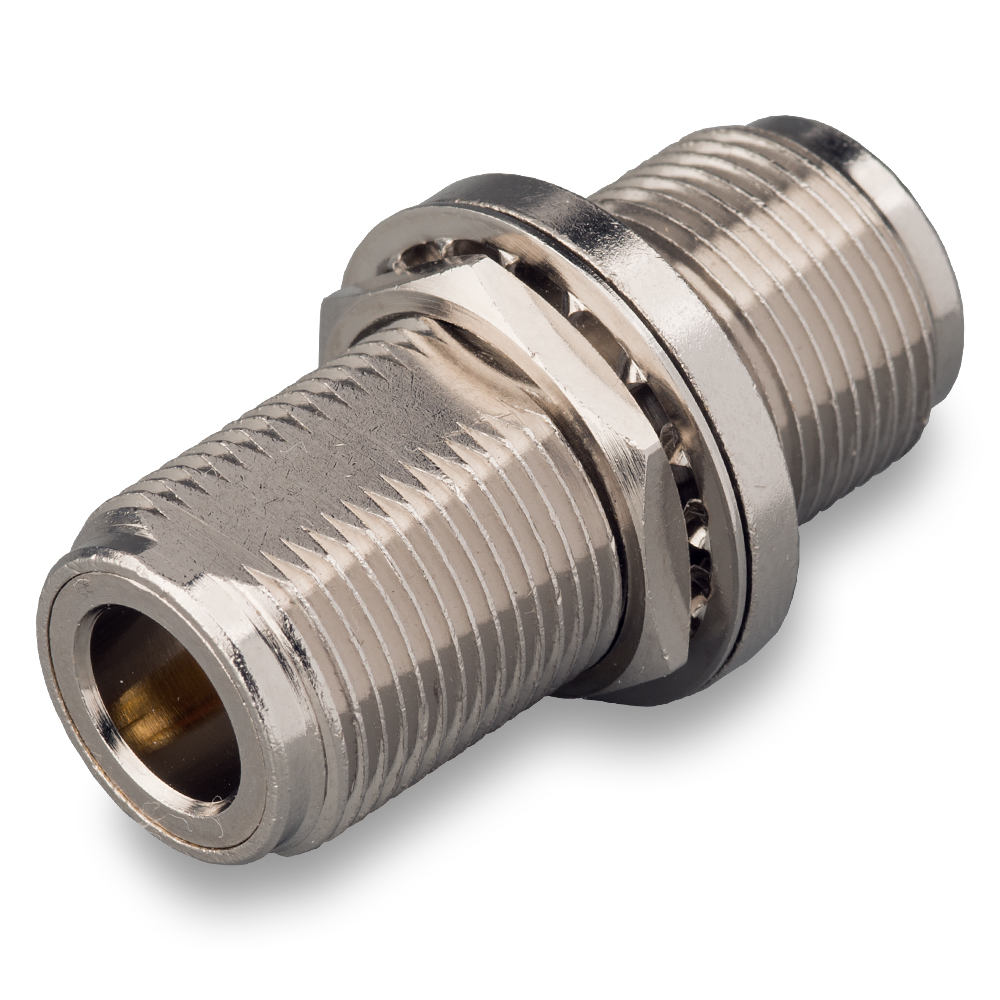 Переходник N-332 N(female) - N(female), с гайкой