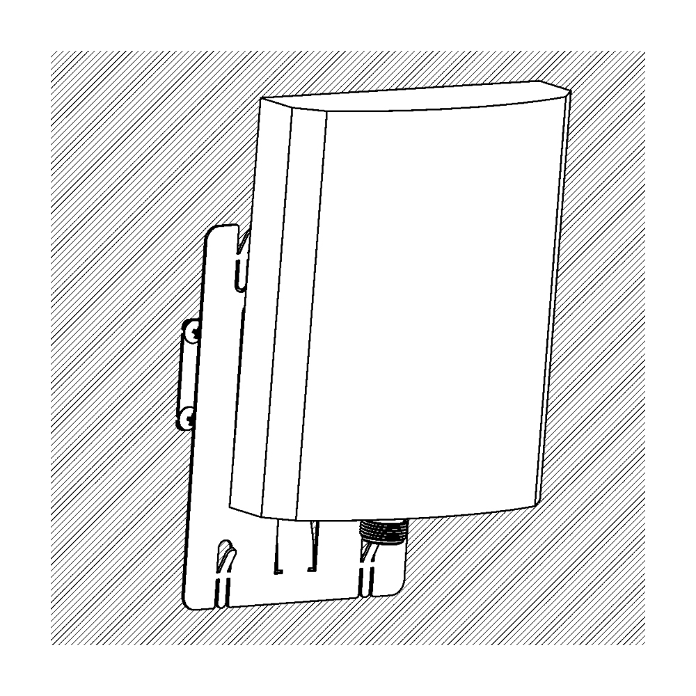 Гибкий кронштейн КПР3 для крепления антенны